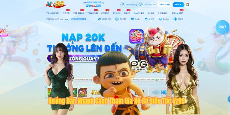 Xổ Số Siêu Tốc Vz99 – Lựa Chọn Giải Trí Hàng Đầu Năm 2026 Hướng Dẫn Nhanh Cách Tham Gia Xổ Số Siêu Tốc Vz99